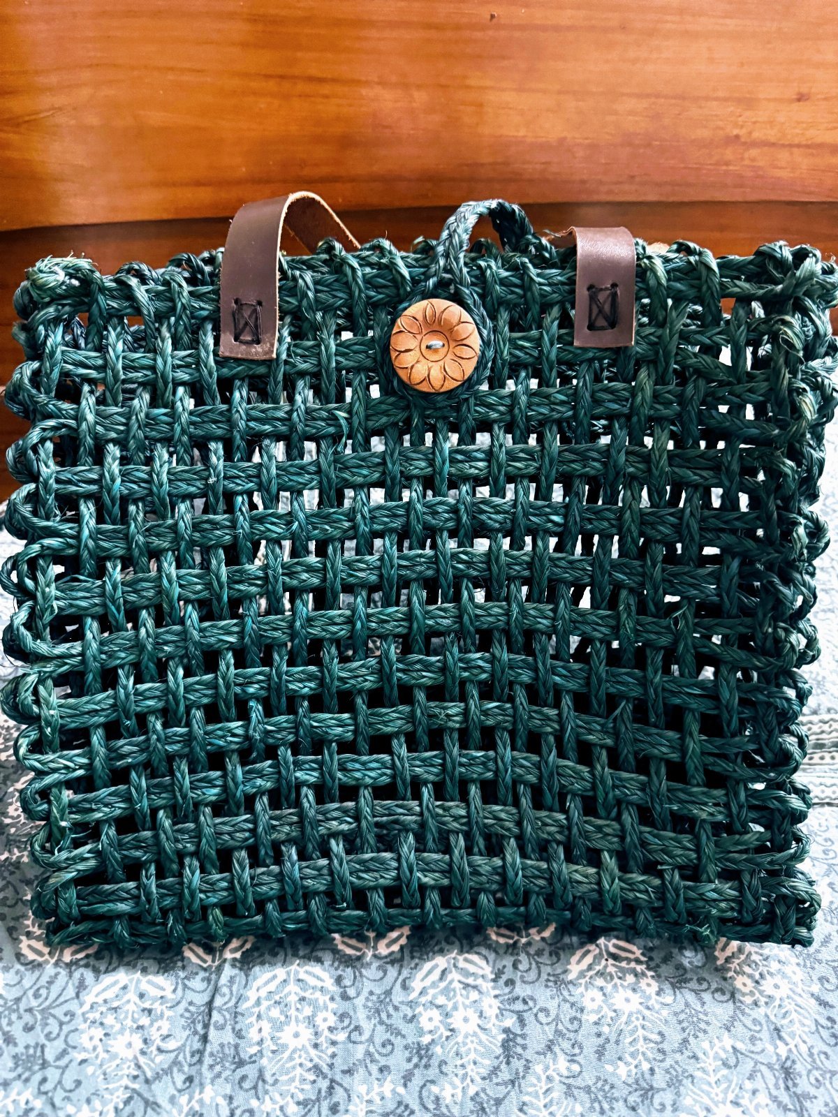 Sabai grass woven into handmade baskets